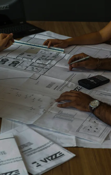 Desenho técnico em formato DXF